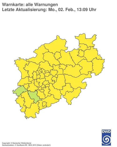 Aktuelle Wetterwarnungen für %region%