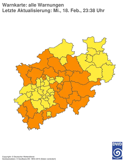 Aktuelle Wetterwarnungen für %region%