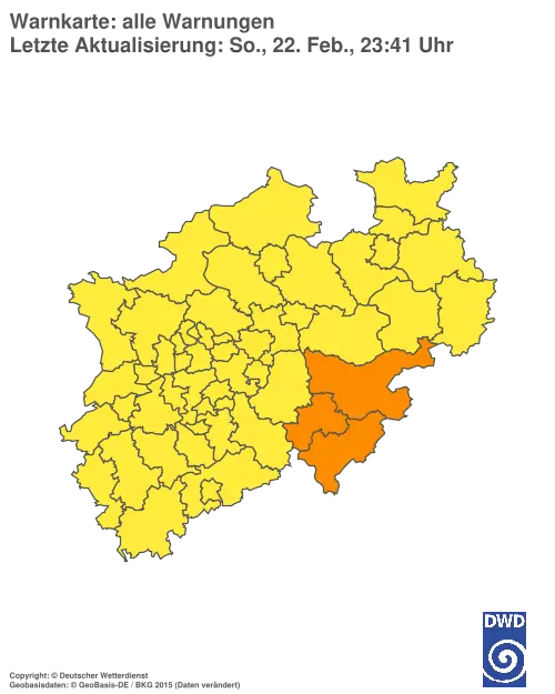 Aktuelle Wetterwarnungen für %region%