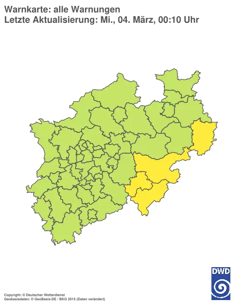 Aktuelle Wetterwarnungen für %region%