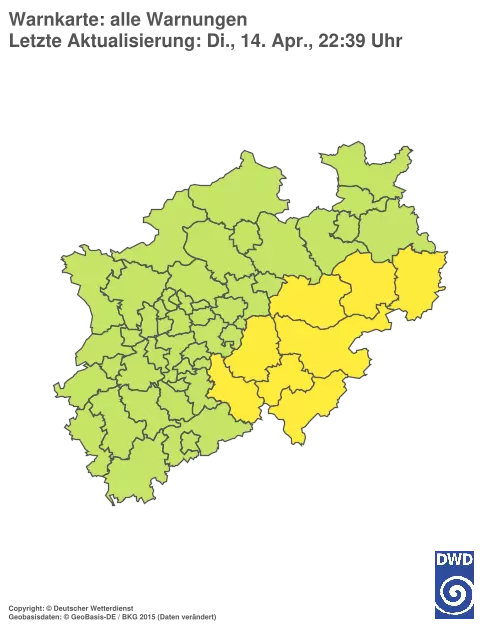 Aktuelle Wetterwarnungen für %region%