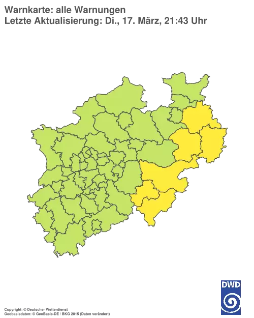 Aktuelle Wetterwarnungen für %region%