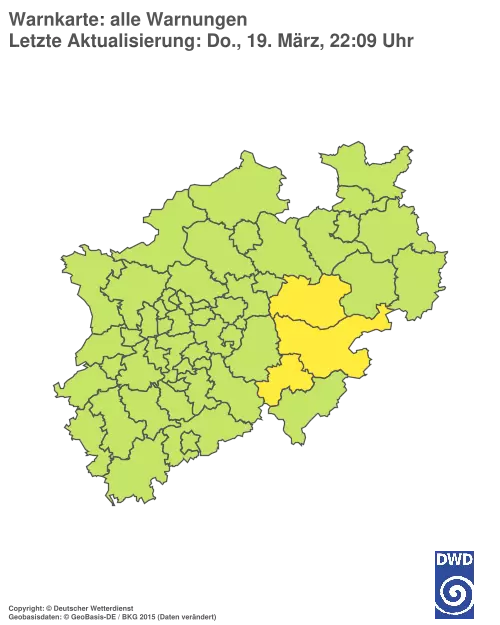 Aktuelle Wetterwarnungen für %region%