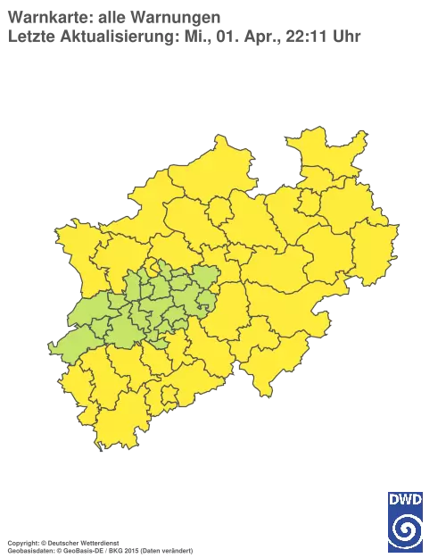 Aktuelle Wetterwarnungen für %region%
