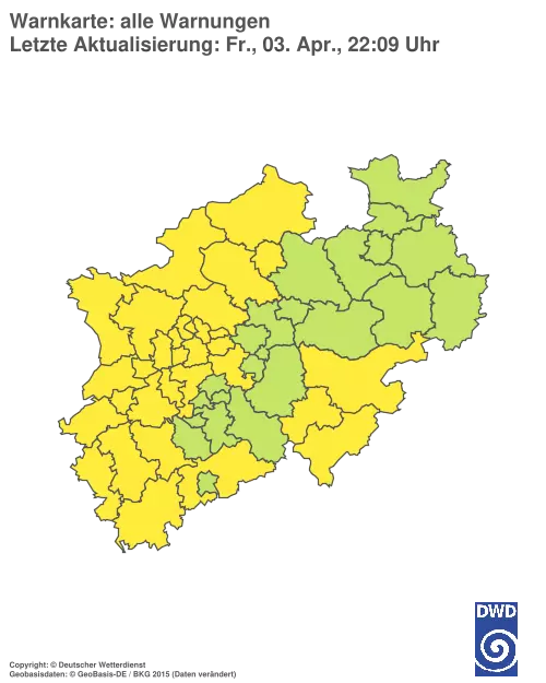 Aktuelle Wetterwarnungen für %region%