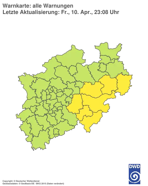 Aktuelle Wetterwarnungen für %region%
