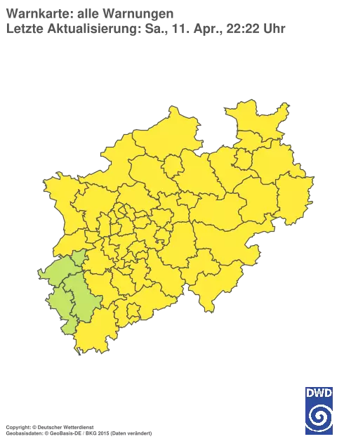 Aktuelle Wetterwarnungen für %region%
