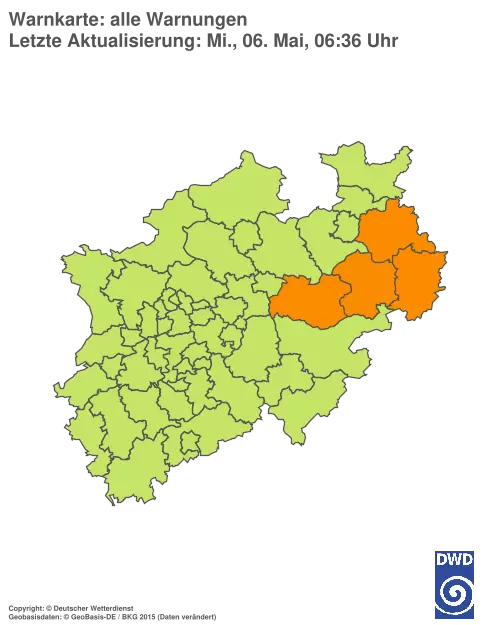 Aktuelle Wetterwarnungen für %region%