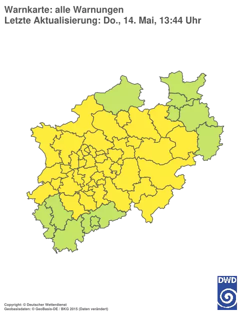 Aktuelle Wetterwarnungen für %region%