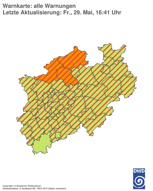 Aktuelle Wetterwarnungen für %region%