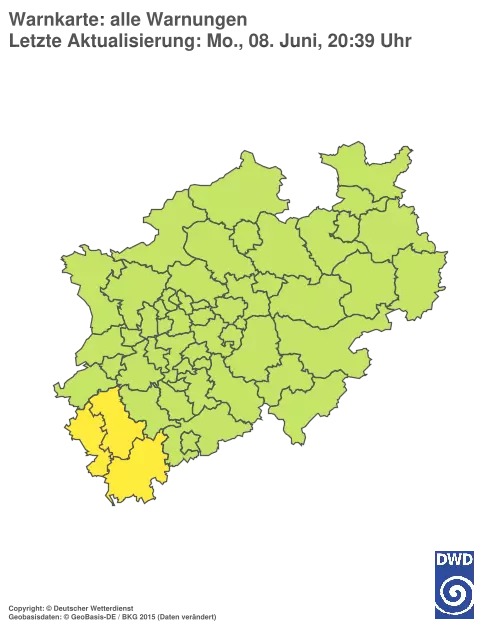 Aktuelle Wetterwarnungen für %region%