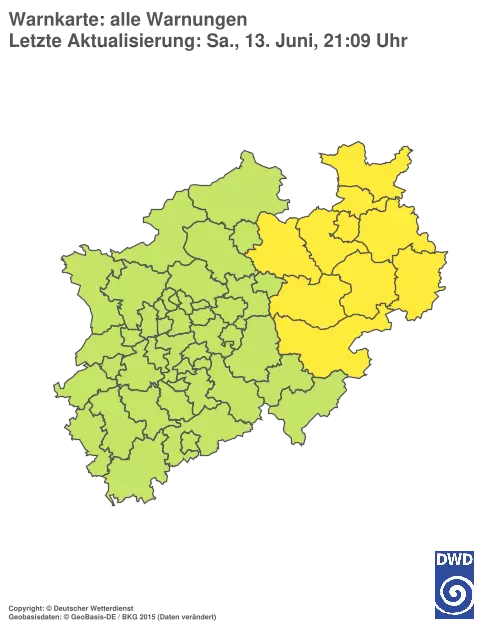 Aktuelle Wetterwarnungen für %region%