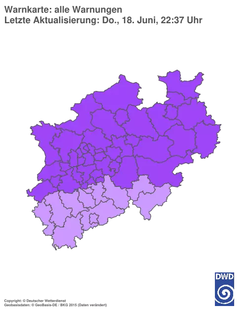 Aktuelle Wetterwarnungen für %region%