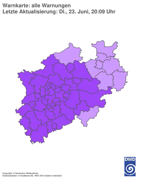 Aktuelle Wetterwarnungen für %region%