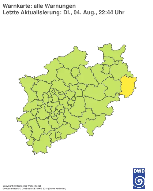 Aktuelle Wetterwarnungen für %region%