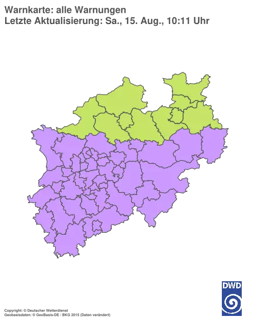 Aktuelle Wetterwarnungen für %region%