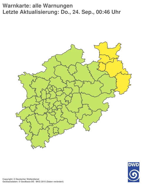 Aktuelle Wetterwarnungen für %region%