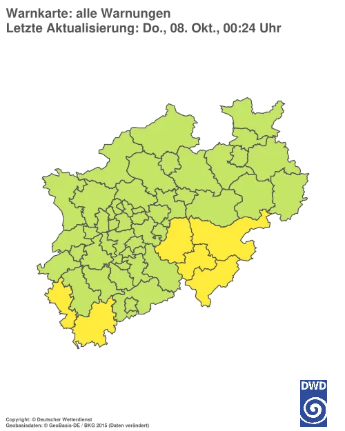 Aktuelle Wetterwarnungen für %region%